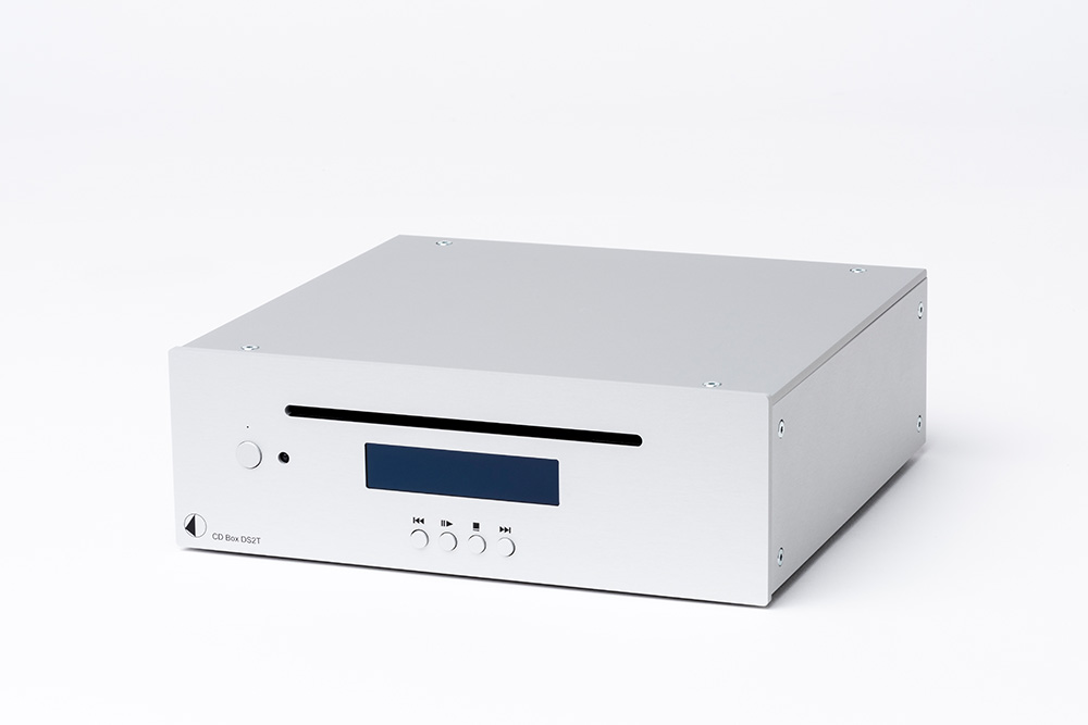 Lecteur CD Audio Pro-Ject CD Box DS - Haute Fidélité Et Jitter Minimal - Argent