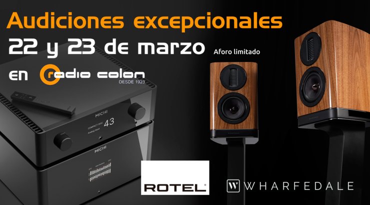 ¡Conoce lo último de Wharfedale y Rotel Michi en Radio Colón!
