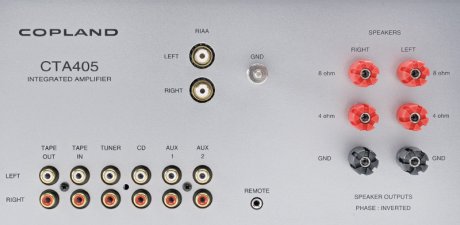 Amplificador a válvulas integrado CTA 405