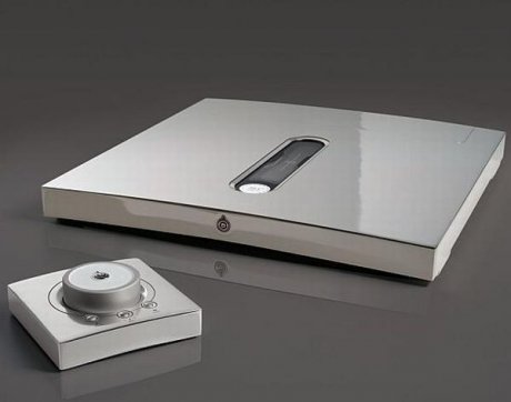 Amplificador estereofónico con procesador digital de audio integrado Devialet D-Premier. 