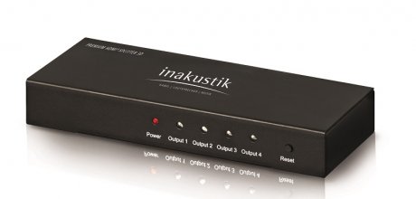 Divisor HDMI In-Akustik Premium HDMI Splitter 1>4